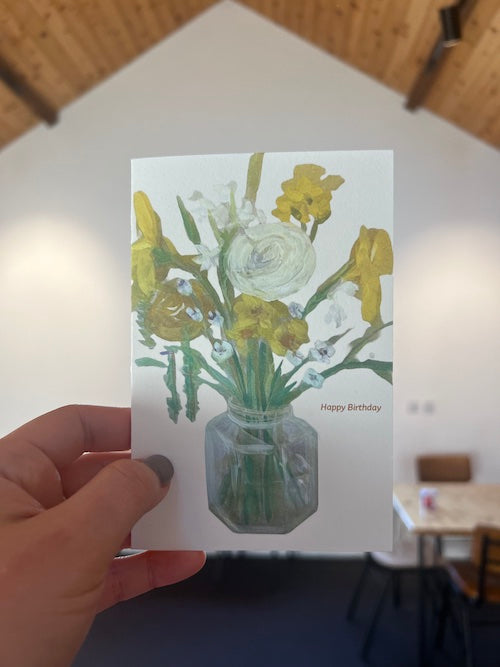 Sping birthday card