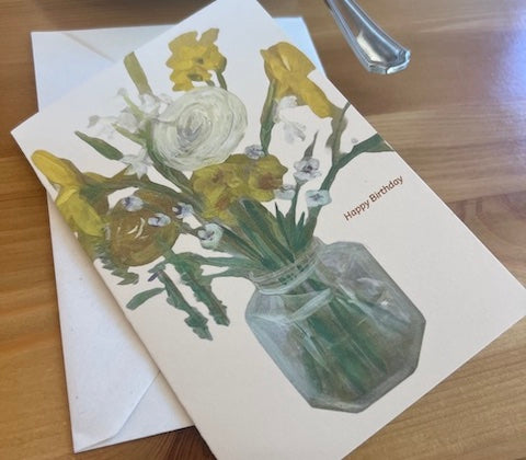 Sping birthday card