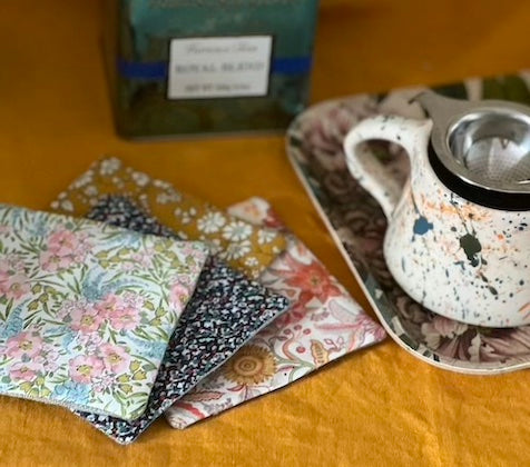 Liberty tea coaster set(4pc)