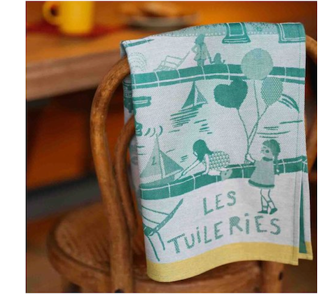 [Moutet] Tea Towel_Tuileries
