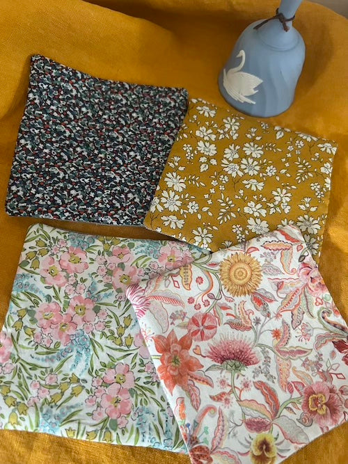 Liberty tea coaster set(4pc)