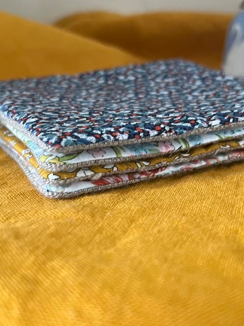 Liberty tea coaster set(4pc)