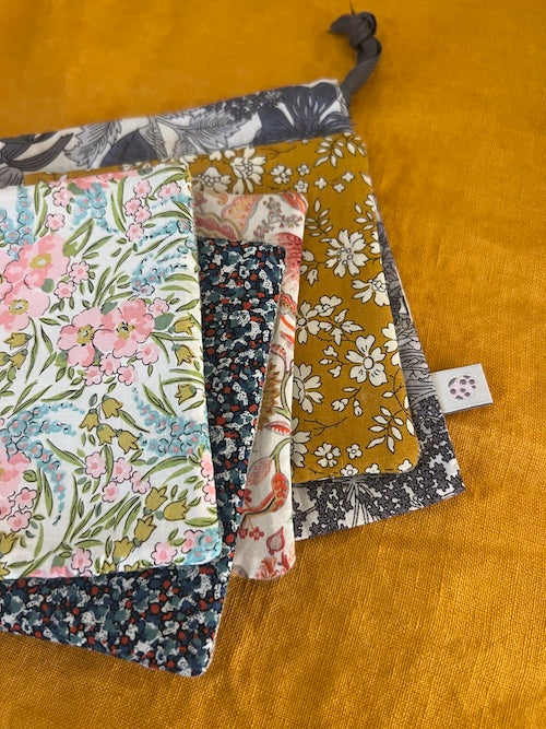 Liberty tea coaster set(4pc)