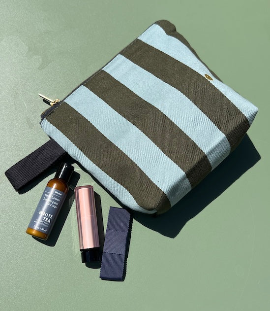 [La cerise sur le gateau] toiletry small bag_Matcha