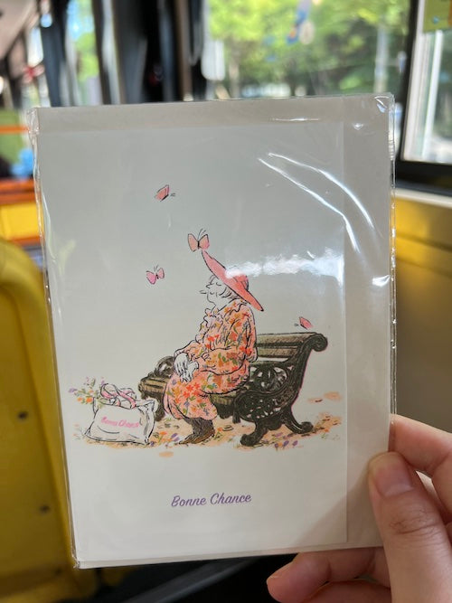 Bonne Chance Card