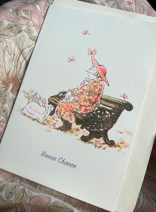 Bonne Chance Card
