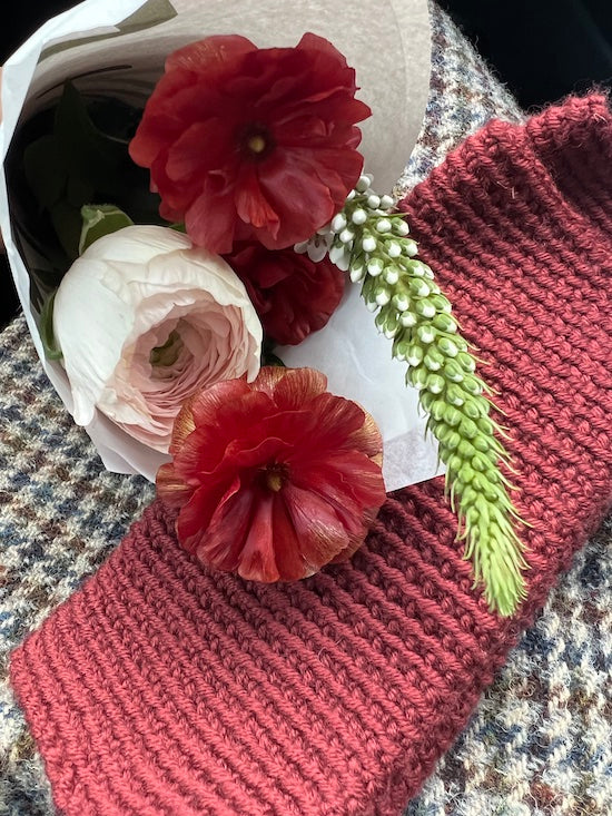 [Wristworms] wristwarmer_burgundy