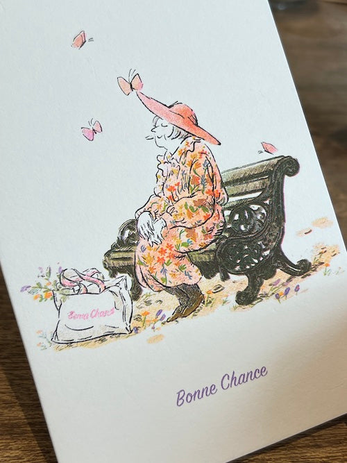 Bonne Chance Card