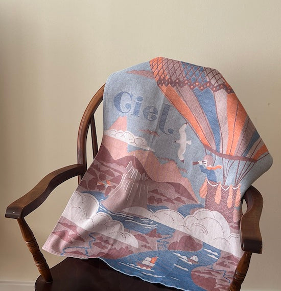 [Moutet] Tea towel_Ciel